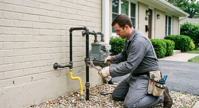 Gas Line Capping in Kansas City, MO
