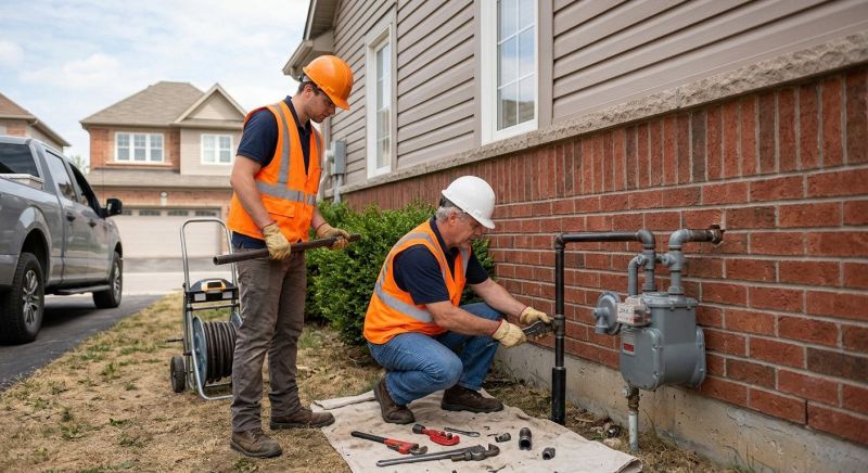 Gas Pipe Installation in Columbus, OH