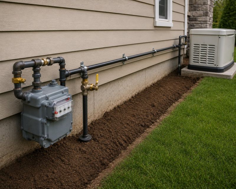 Home Gas Line Installation in Sacramento, CA