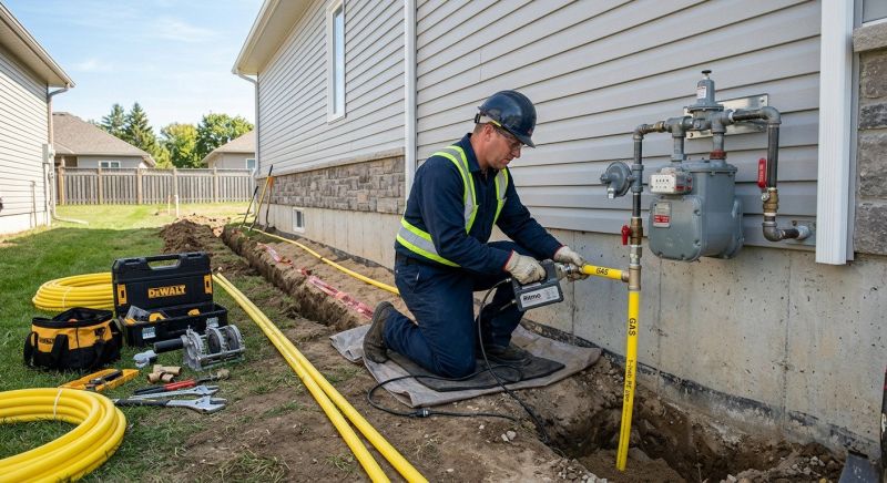 Natural Gas Line Installation in San Antonio, TX