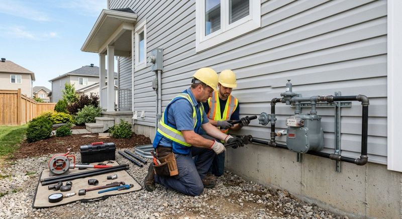 Residential Gas Piping in Sacramento, CA