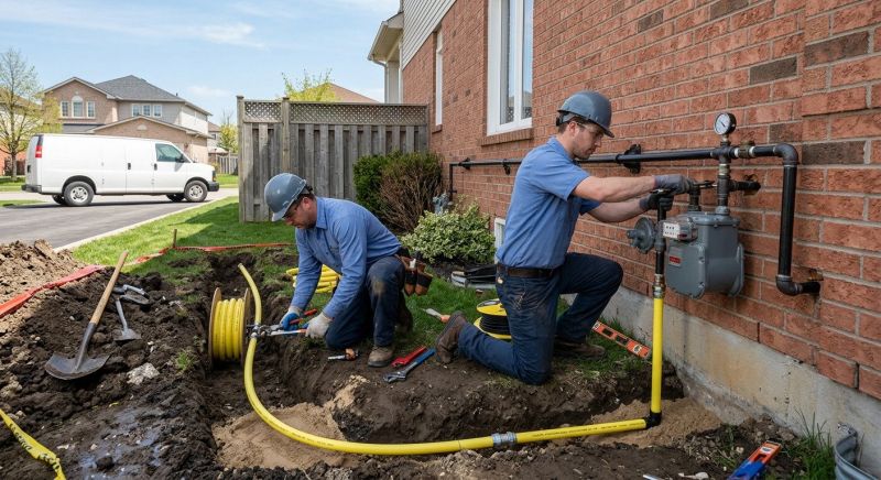 Underground Gas Line Service in Sacramento, CA